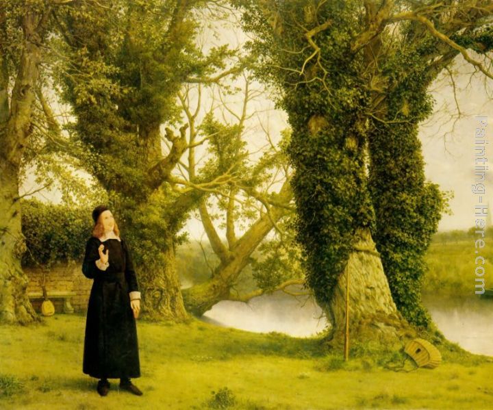 Amongst the Trees painting - William Dyce Amongst the Trees art painting